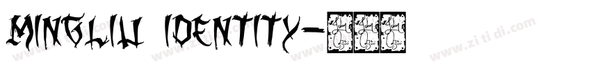 MingLiu Identity字体转换